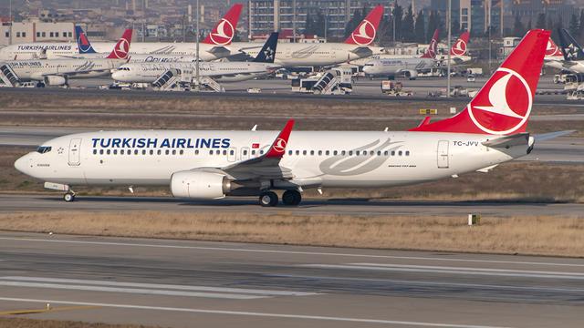 TC-JVV:Boeing 737-800:Turkish Airlines